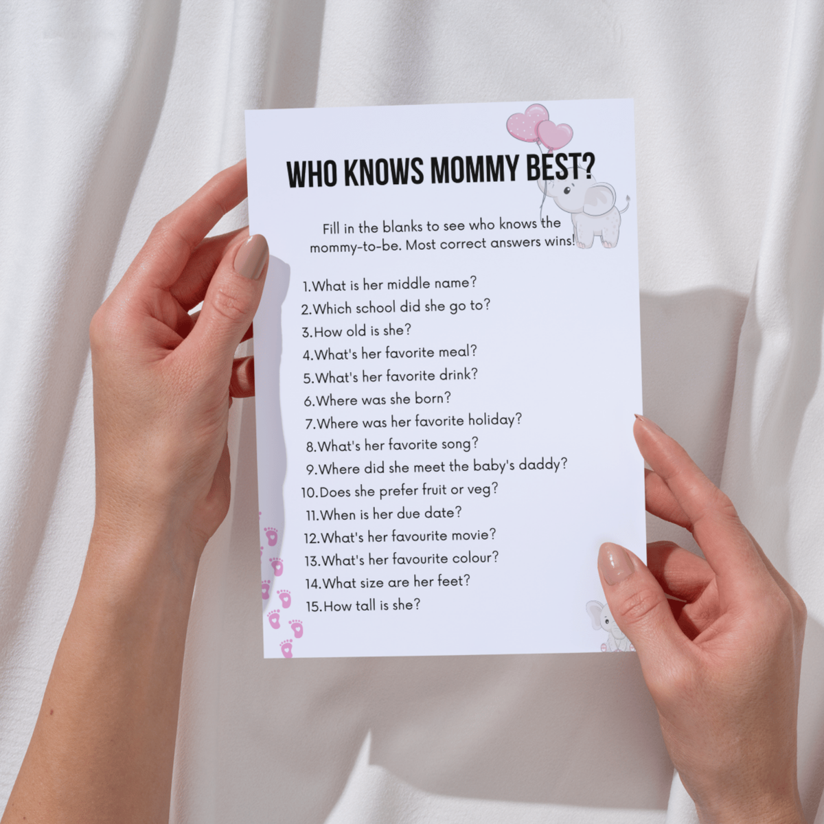Printable Baby Shower Games